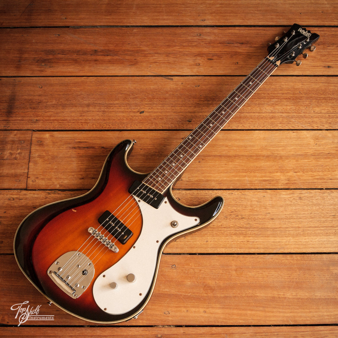 Eastwood Sidejack DLX Sunburst 2011