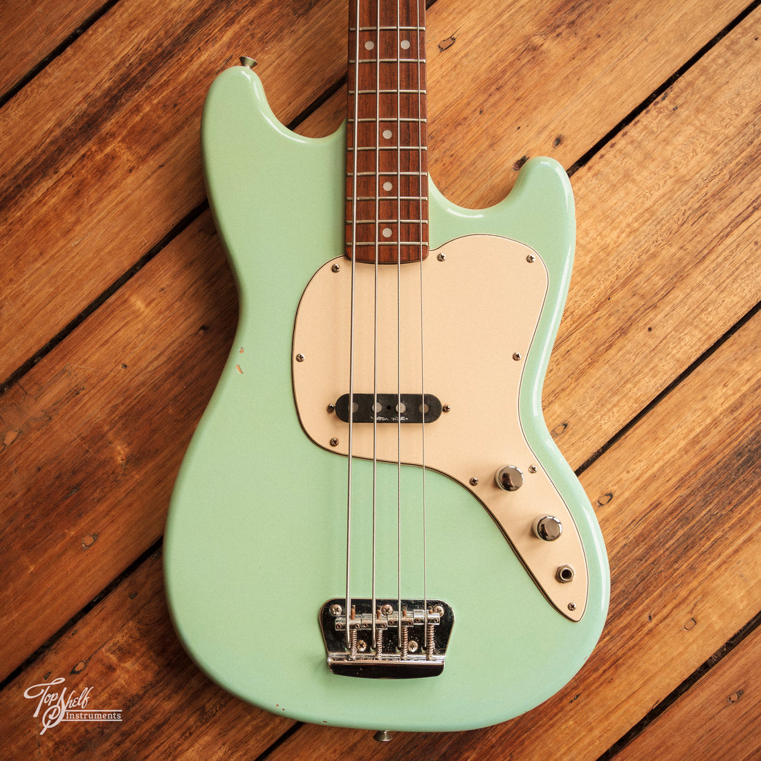 Squier Vista Series Musicmaster Bass Sonic Blue 1997
