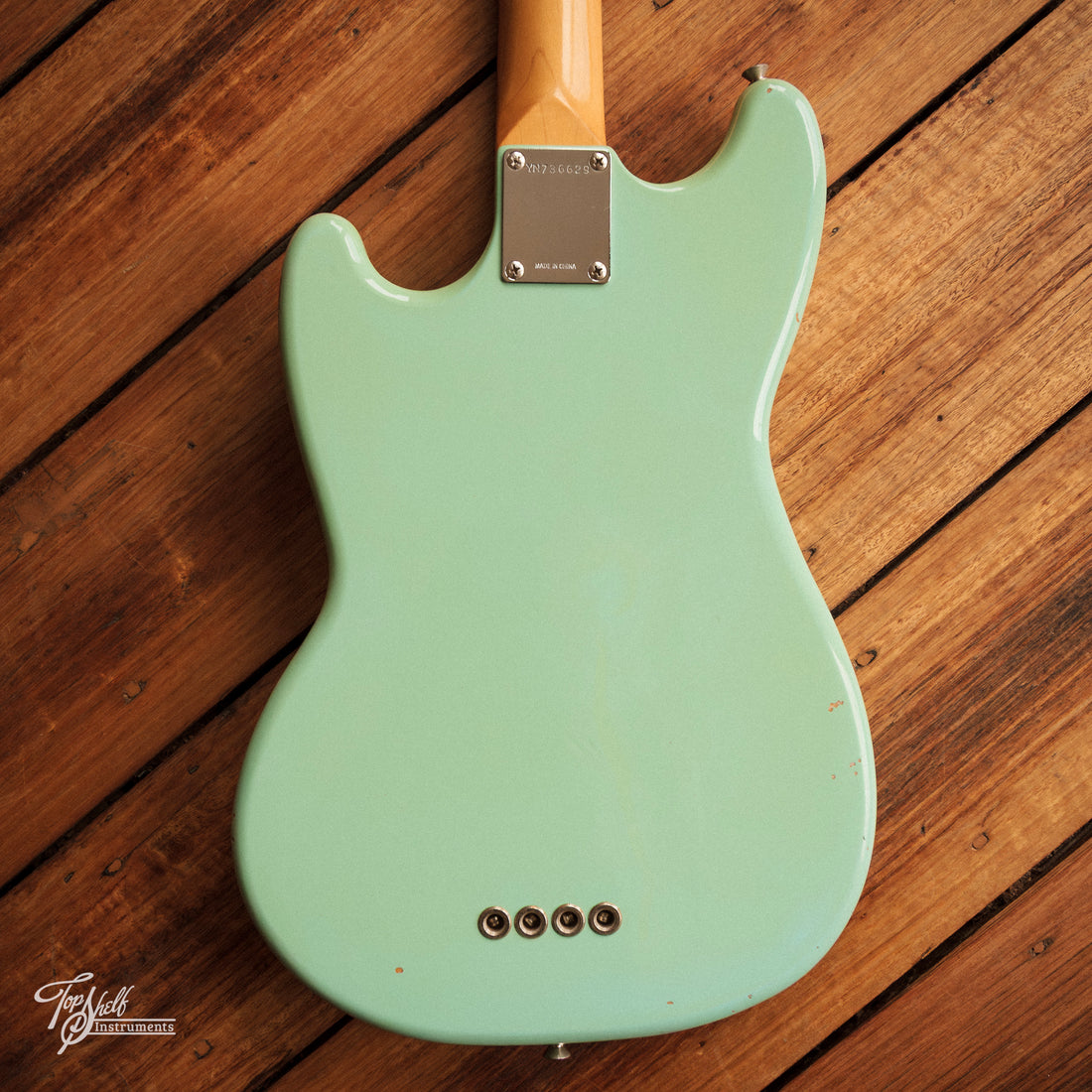 Squier Vista Series Musicmaster Bass Sonic Blue 1997