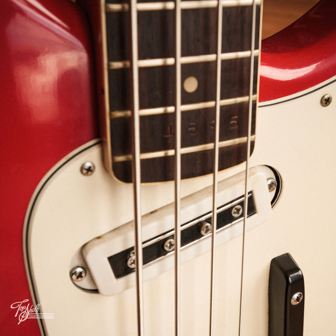 Yamaha SB-2A Flying  Samurai Bass Coral Red 1967