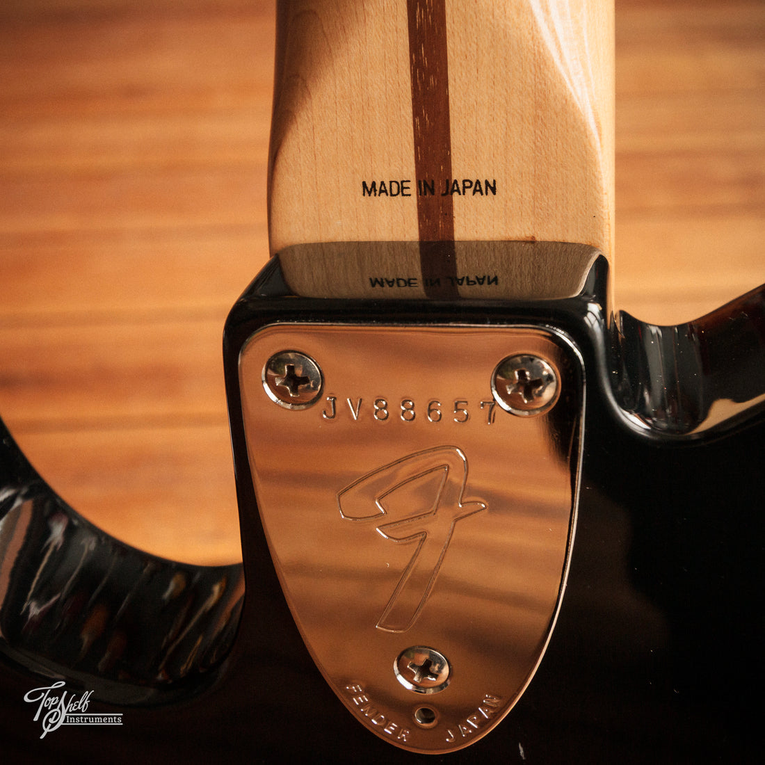 Fender Japan TC'72-65 Black 1983 JV Serial