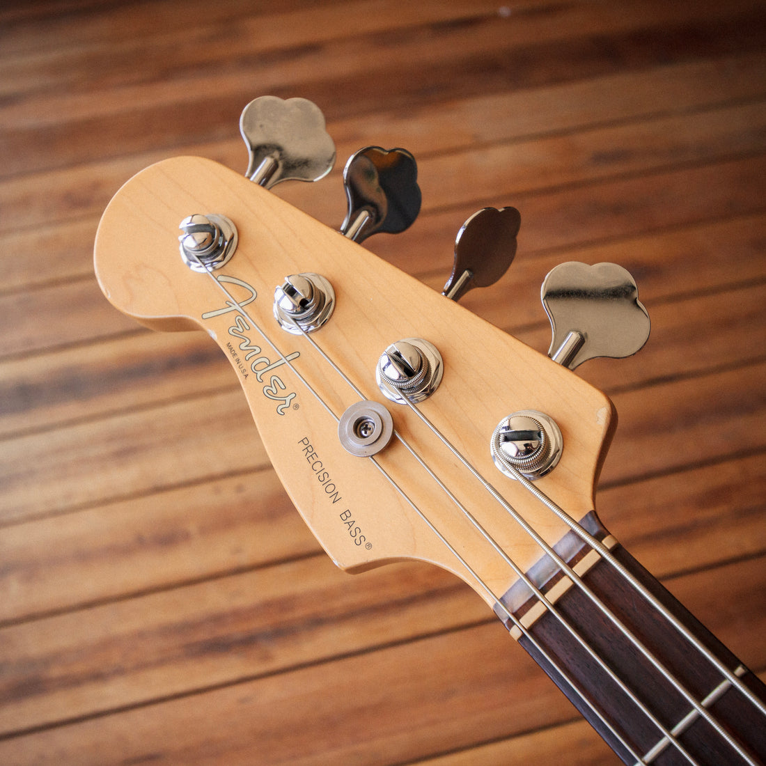 Fender American Standard Precision Bass Left-Handed Candy Apple Red 1997
