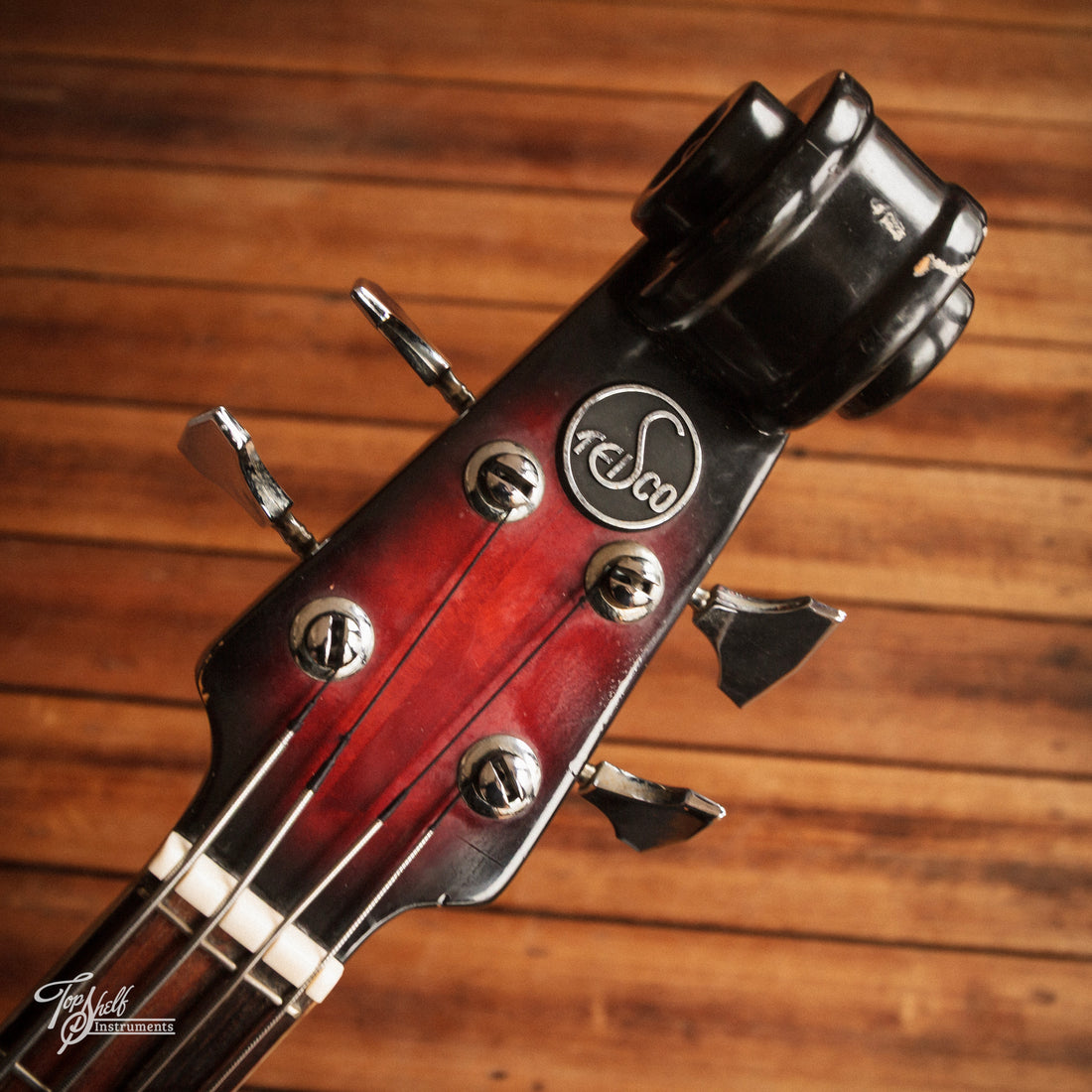 Teisco FB-2 Violin Bass Red Burst 1968