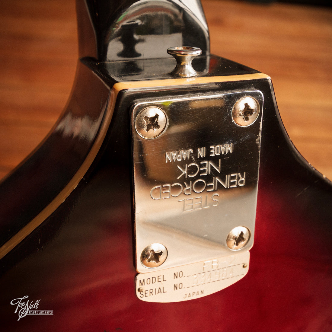 Teisco FB-2 Violin Bass Red Burst 1968