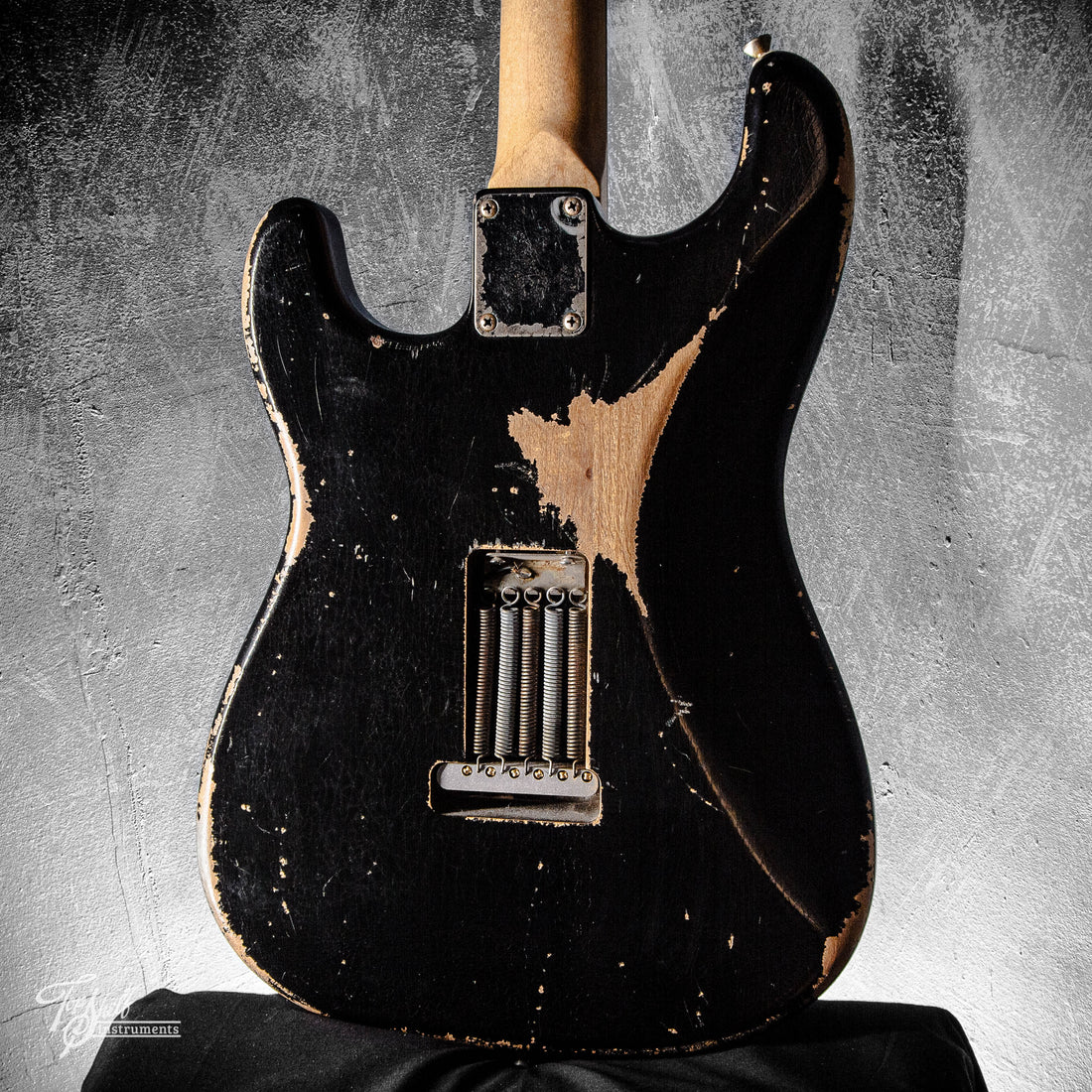 MJT 'Nero' ST-Style Partscaster HS Relic Black 2020