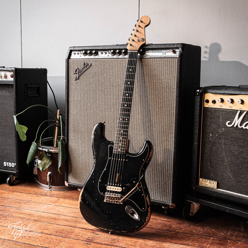 MJT 'Nero' ST-Style Partscaster HS Relic Black 2020