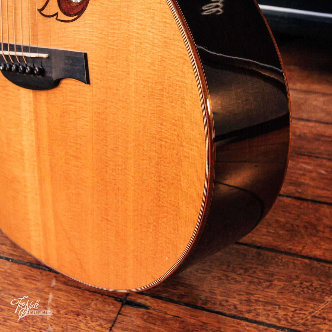 Magic Guitar 2A Peacock Print Grand Auditorium Acoustic Natural 2022