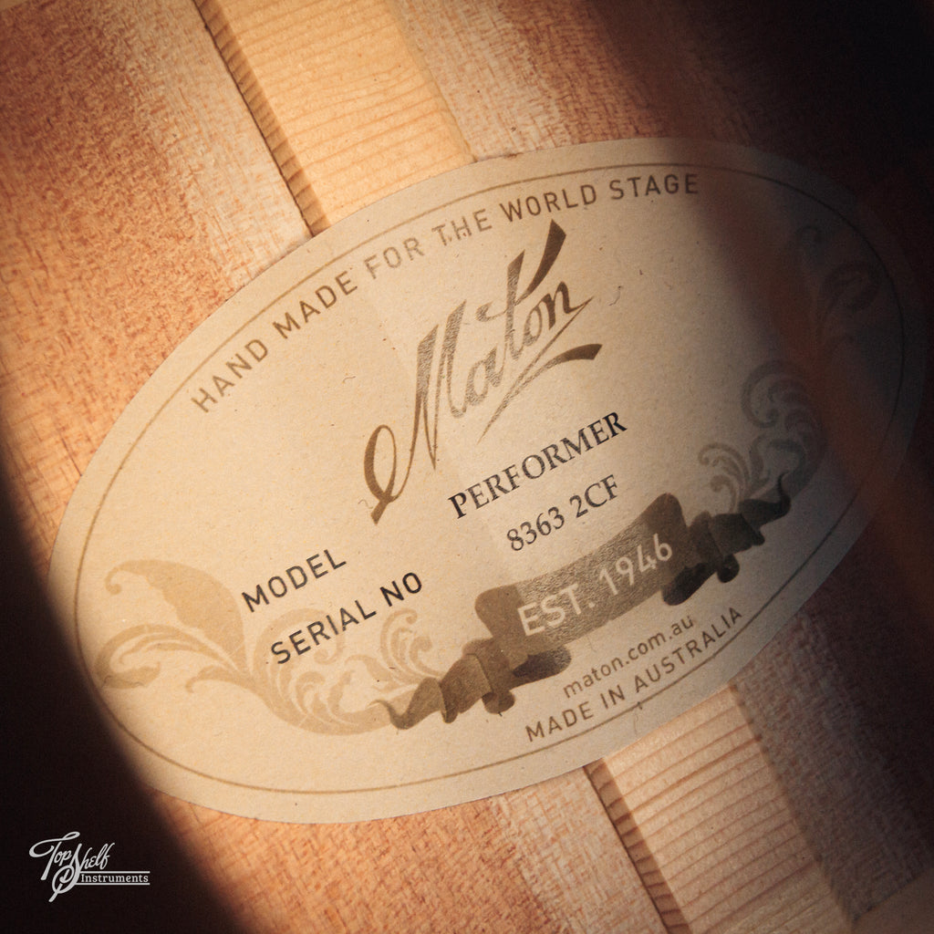 Maton Perfomer Electric/Acoustic Natural 2023