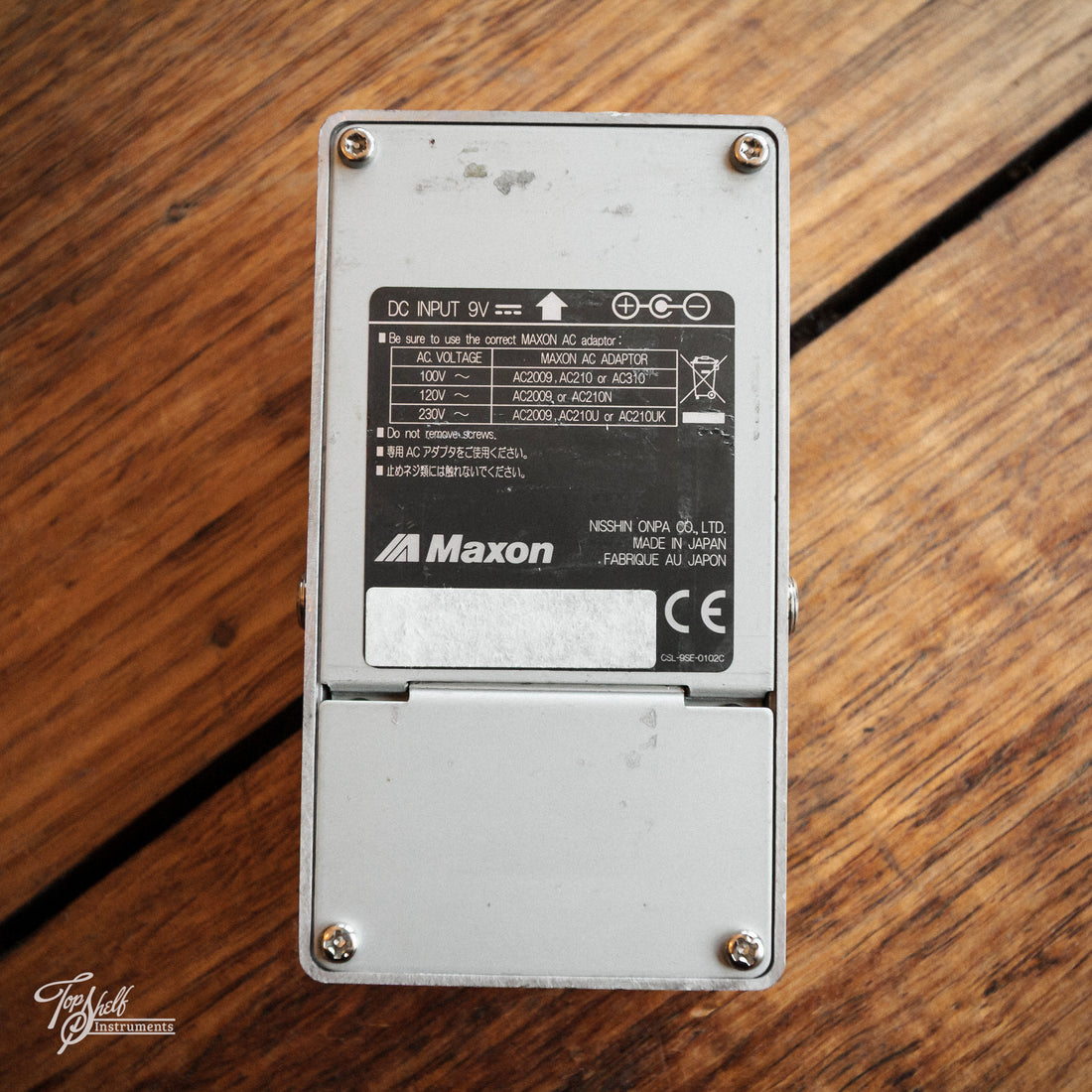 Maxon FWA10 Fuzz Elements Water Pedal