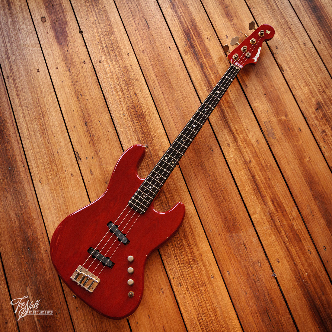 Moon J-J165 Transparent Red 1985