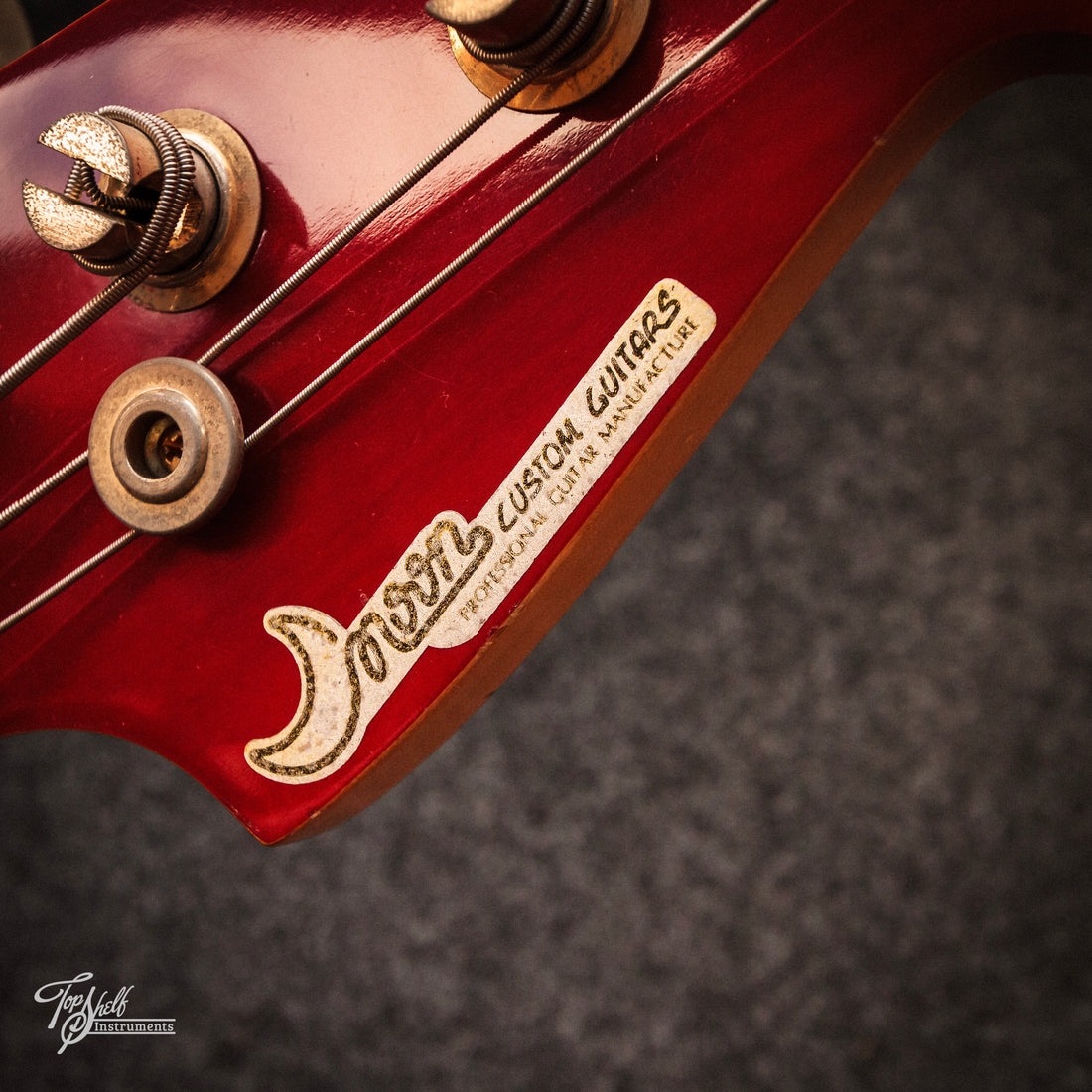 Moon J-J165 Transparent Red 1985