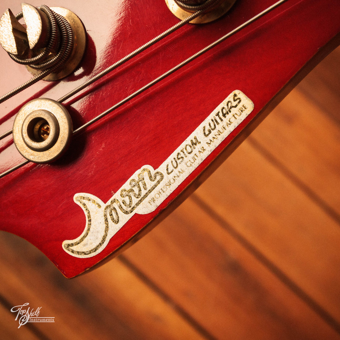 Moon J-J165 Transparent Red 1985