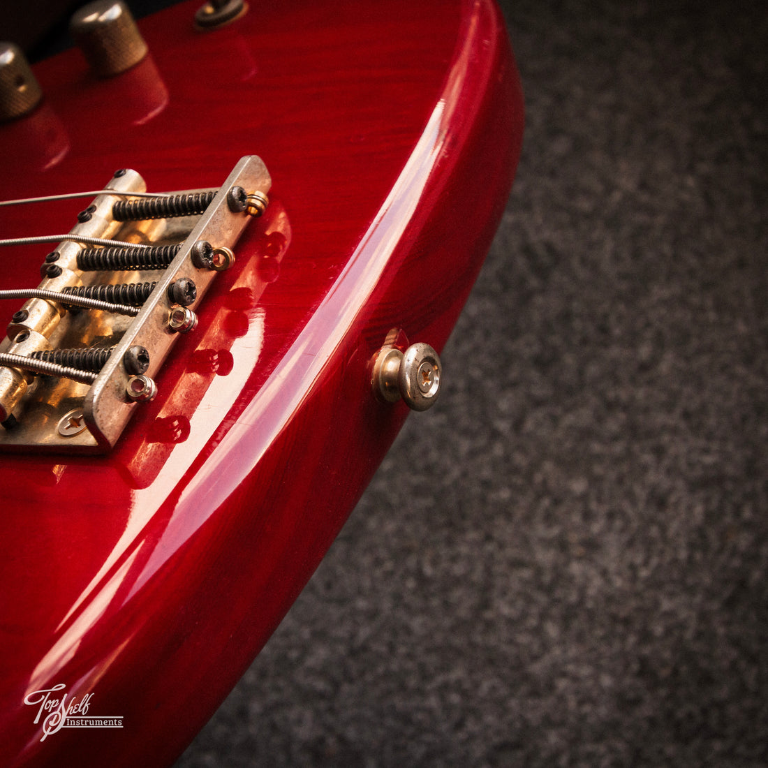 Moon J-J165 Transparent Red 1985