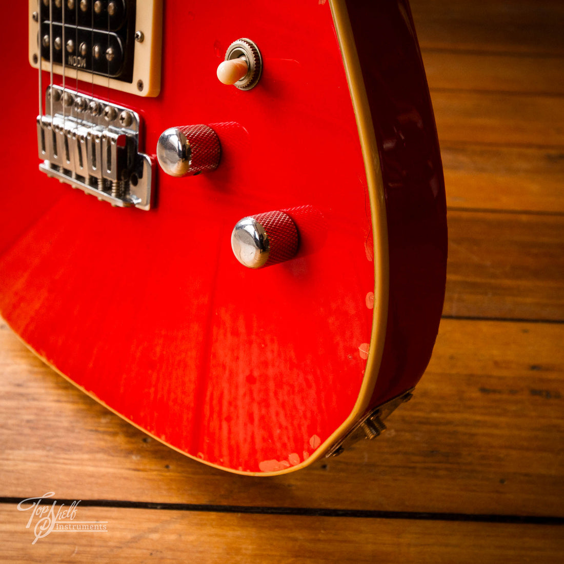 Moon Reggae Master HH Candy Apple Red 1986