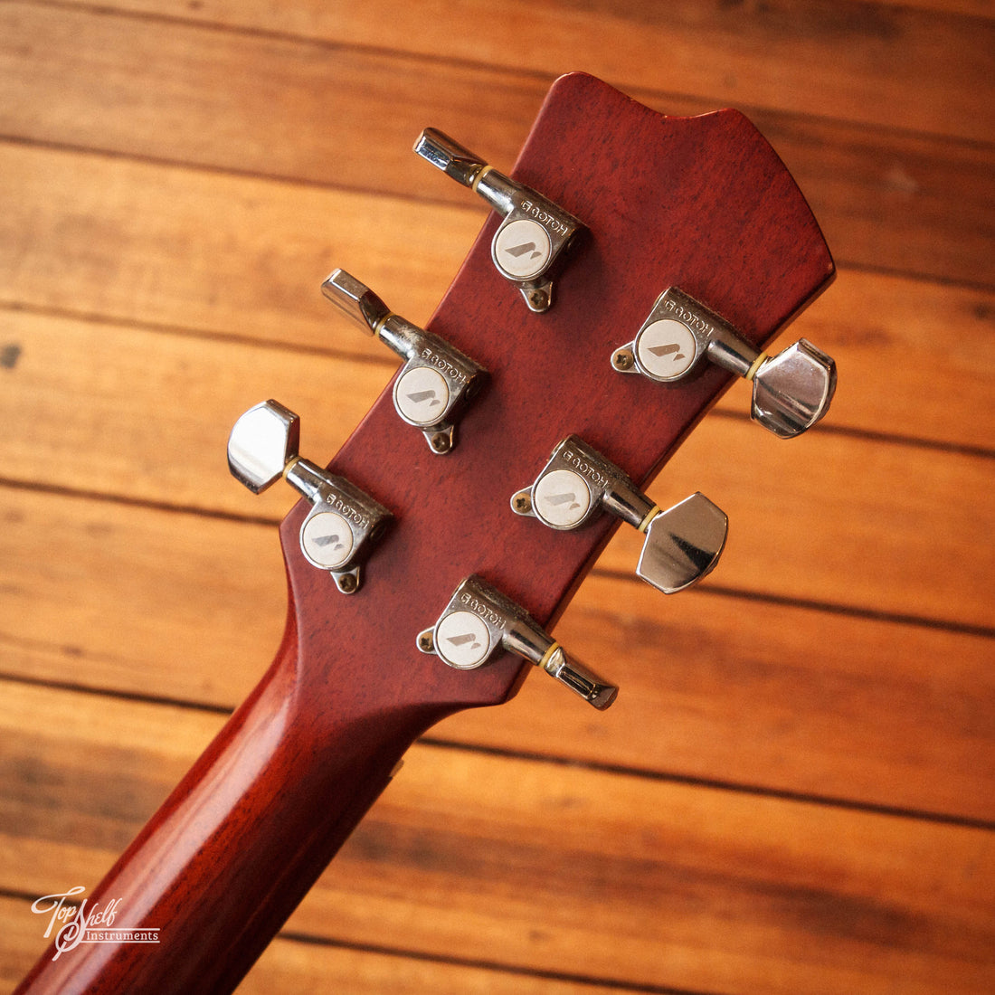 Morris Tornado Series WT808 Bowl-Back Acoustic/Electric Natural 1989