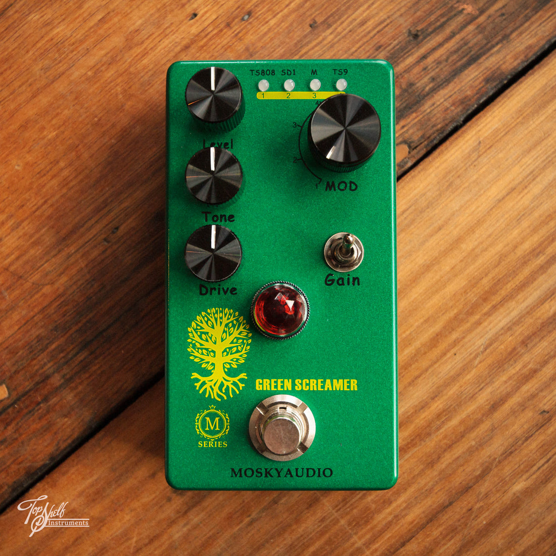Mosky Green Screamer Overdrive Pedal