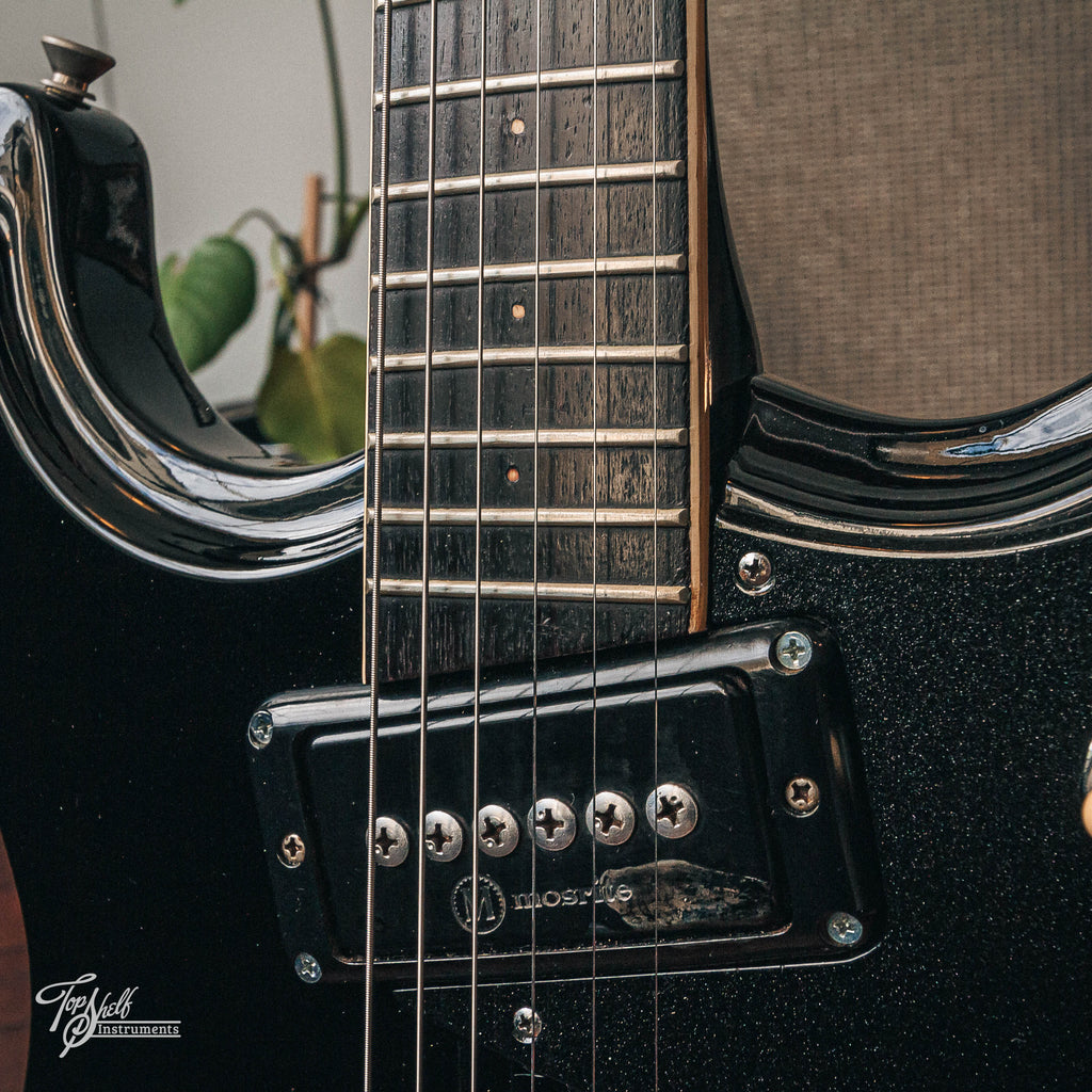 Mosrite Avenger Black Sparkle Firstman 1975