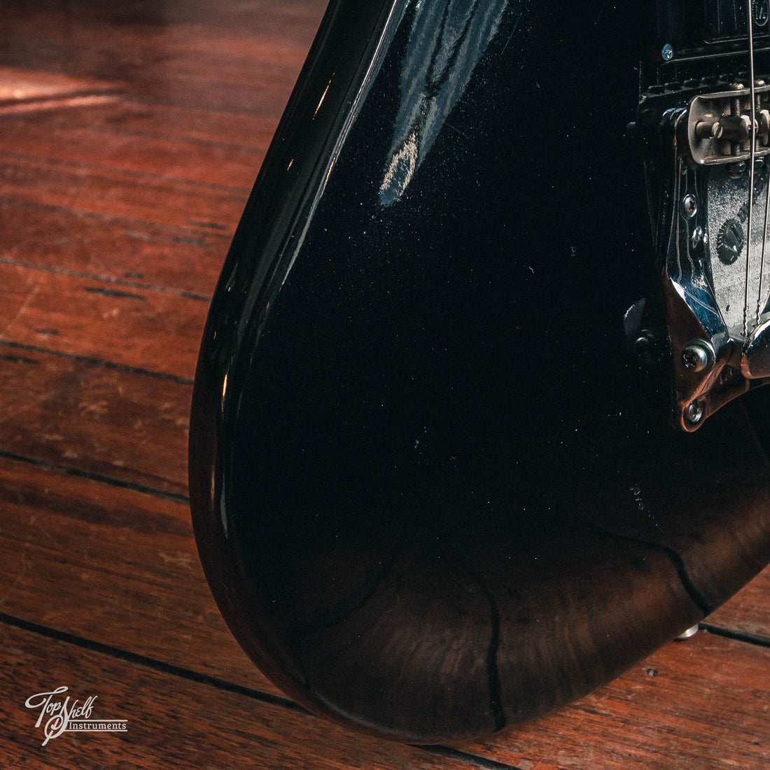 Mosrite Avenger Black Sparkle Firstman 1975