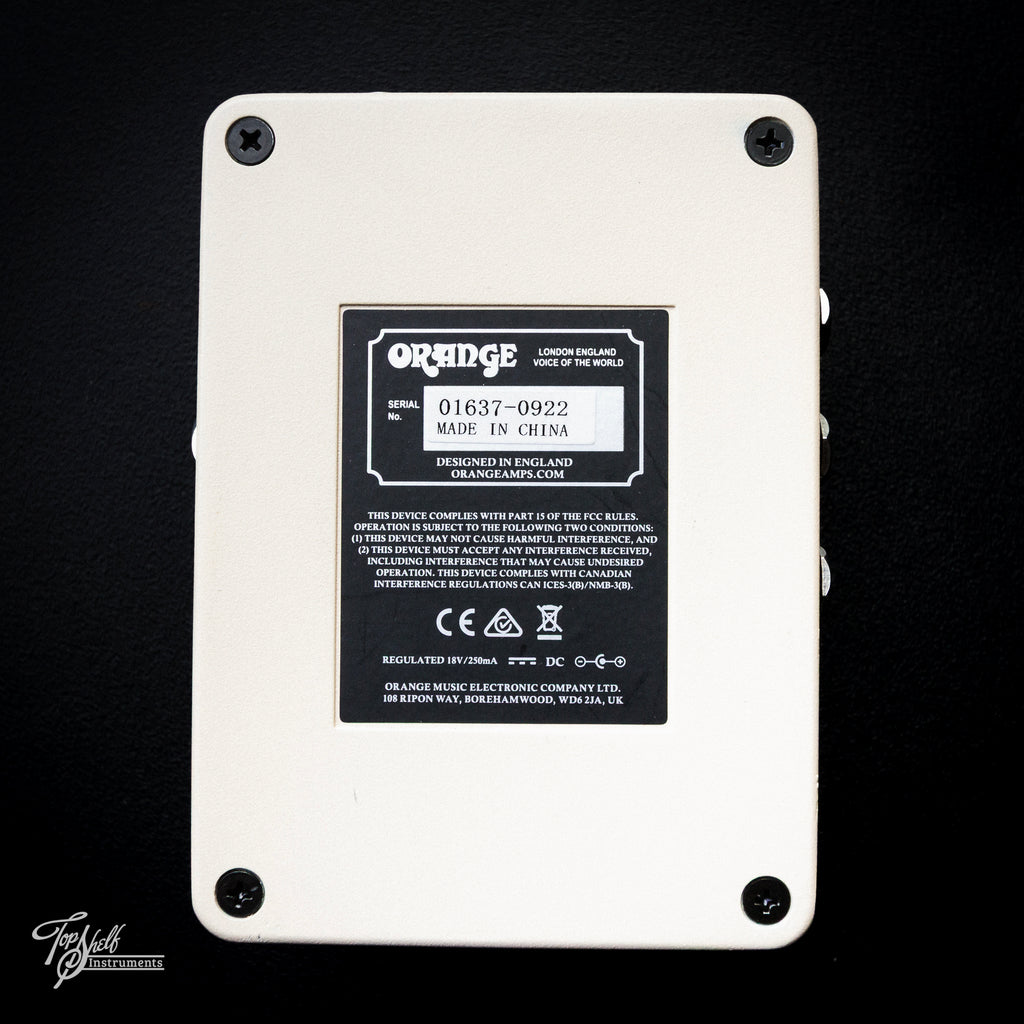 Orange Acoustic Pedal