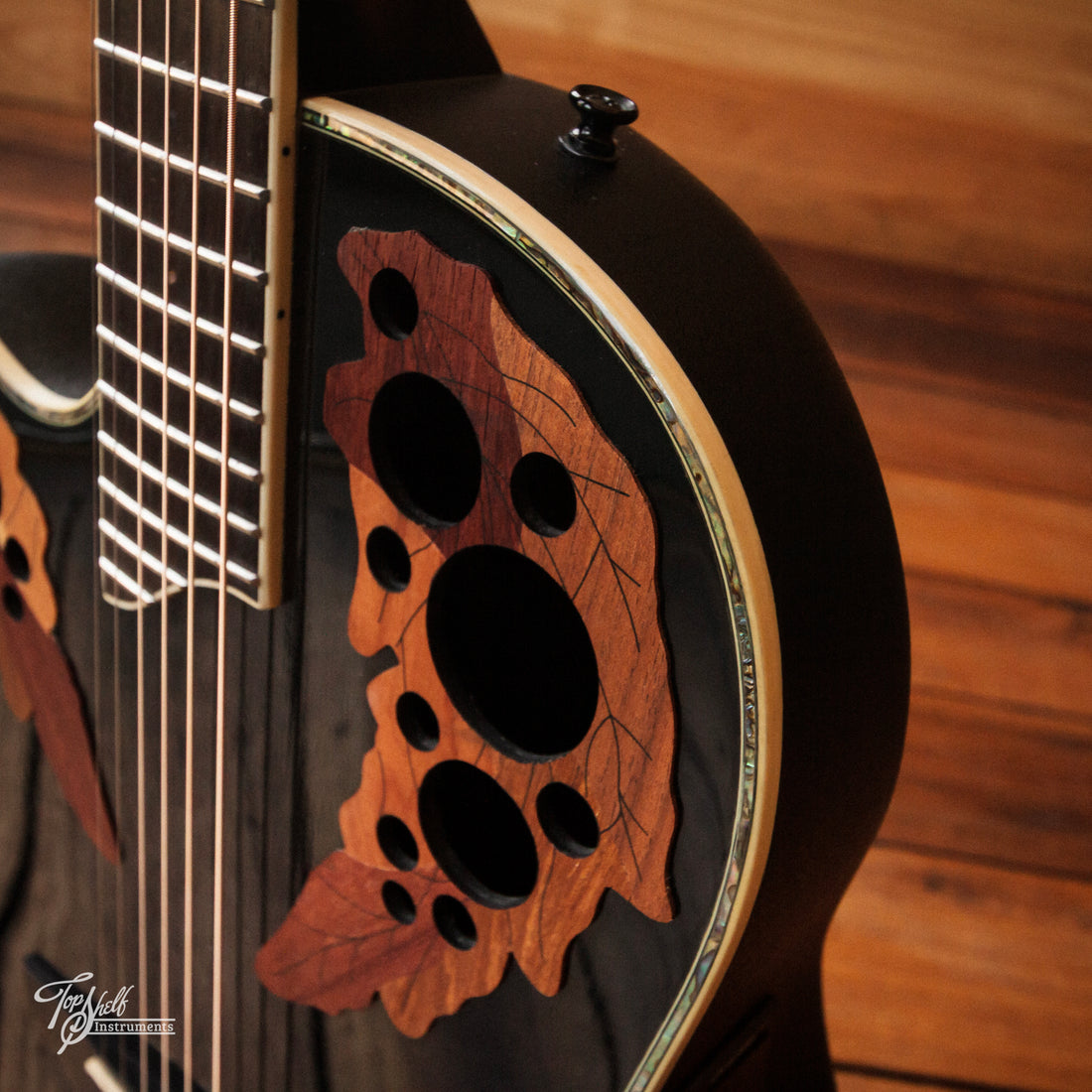 Ovation Celebrity CC-44L Left Handed Acoustic/Electric Black 2011