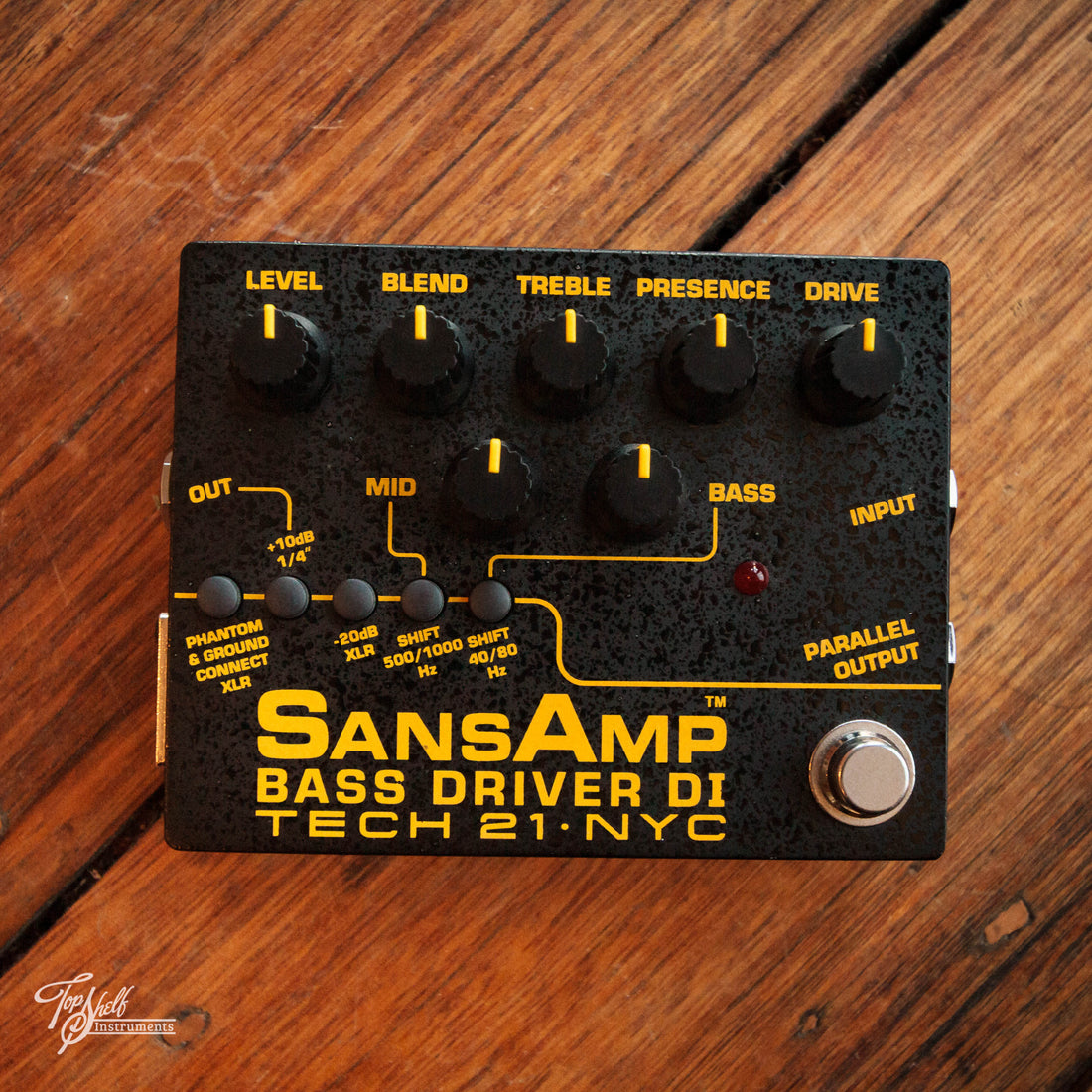 Tech 21 SansAmp Bass Driver DI v2 Pedal