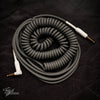 Pig Hog Half Coil 30ft Instrument Cable - Grey