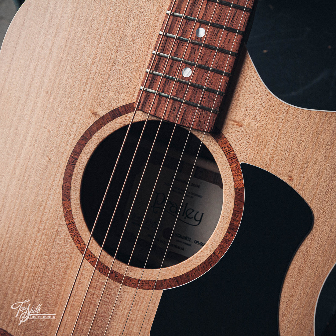 Pratley Classic OM Cutaway Blackwood/Bunya 2024 (New)
