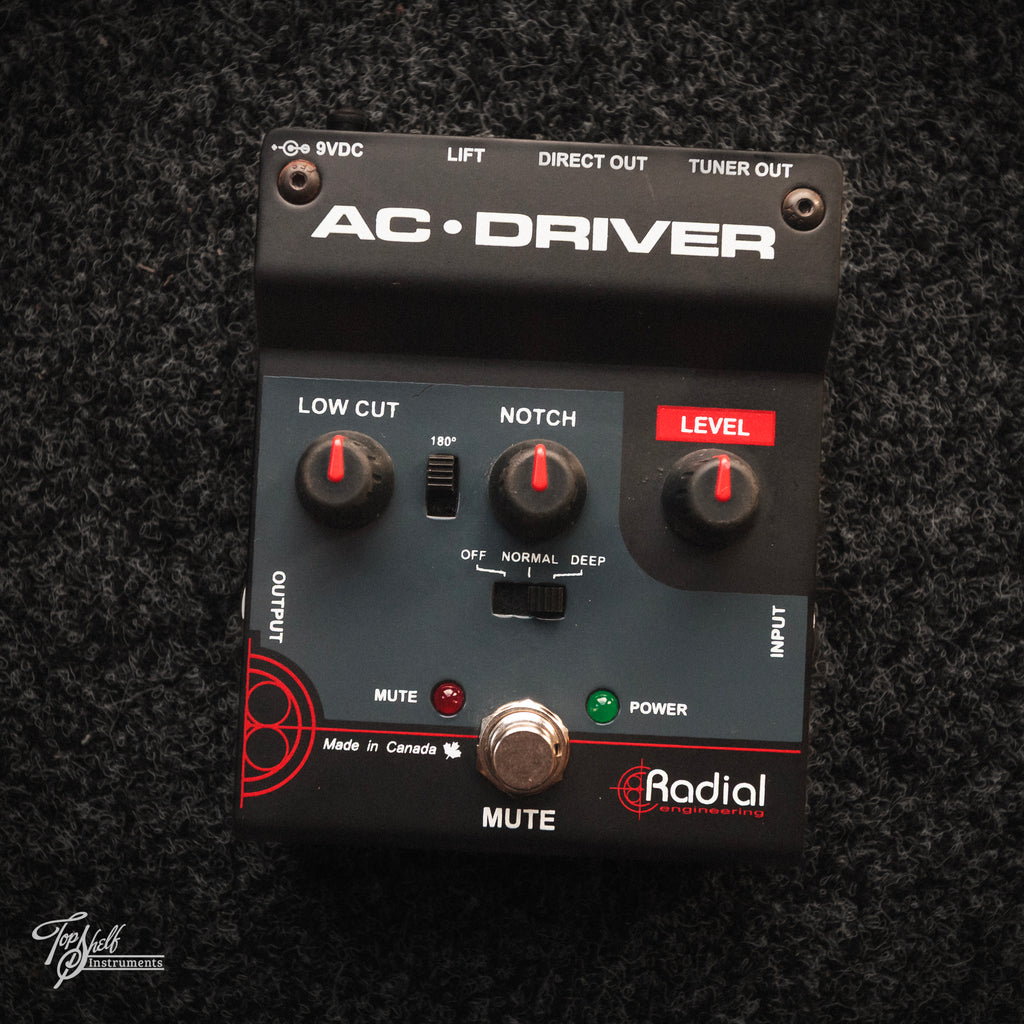 Radial AC Driver Acoustic Preamp DI