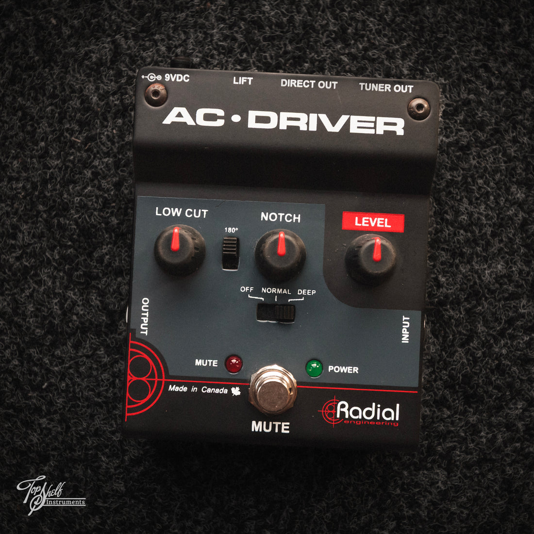 Radial AC Driver Acoustic Preamp DI