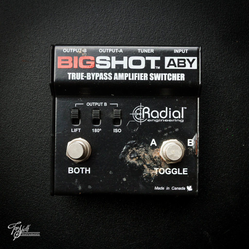 Radial Big Shot ABY True Bypass Amp Switcher Pedal