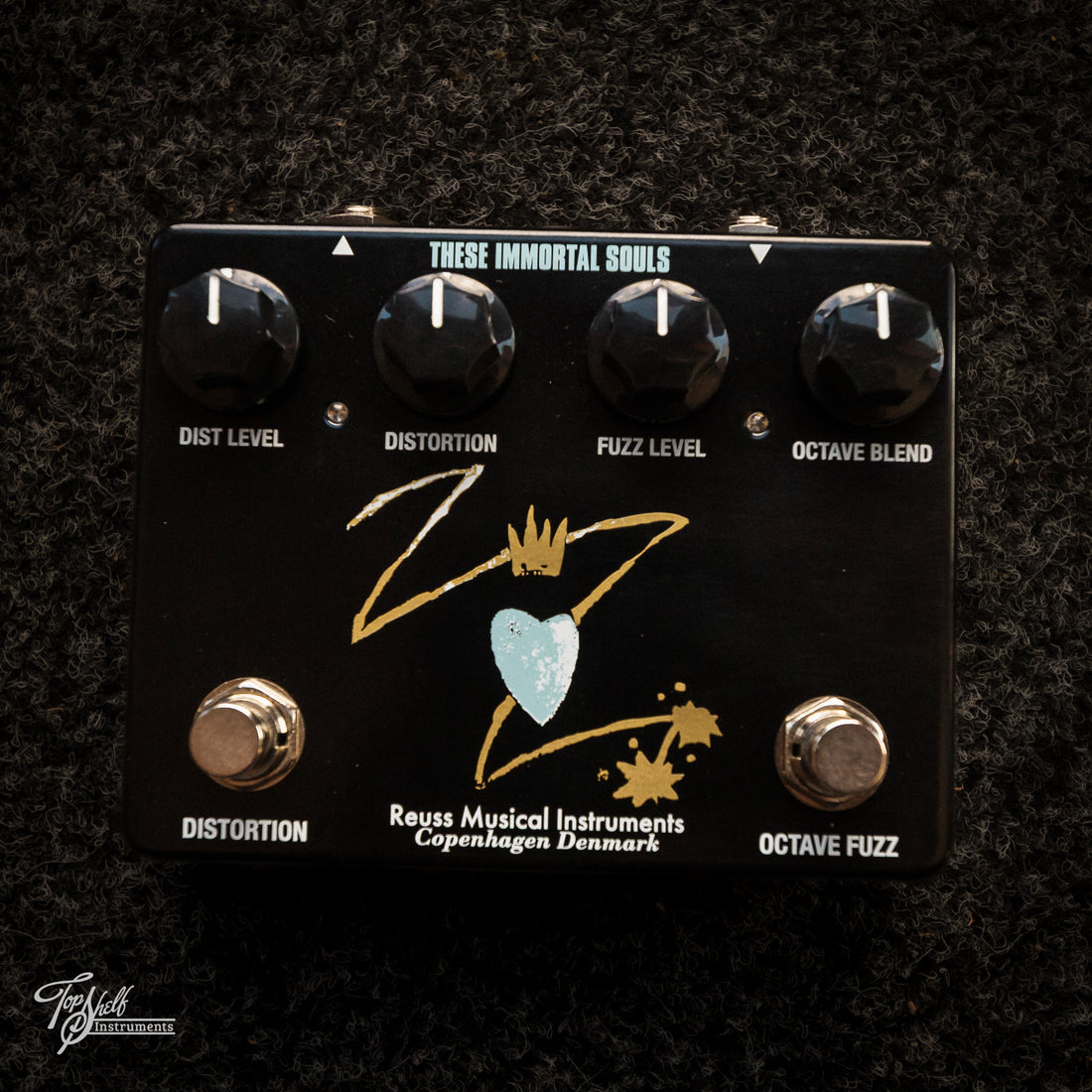 Reuss Musical Instruments RSH-03 These Immortal Souls Edition Distortion/Fuzz Pedal