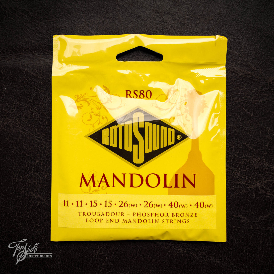 RotoSound RS80 Troubadour Phosphor Bronze Mandolin Strings