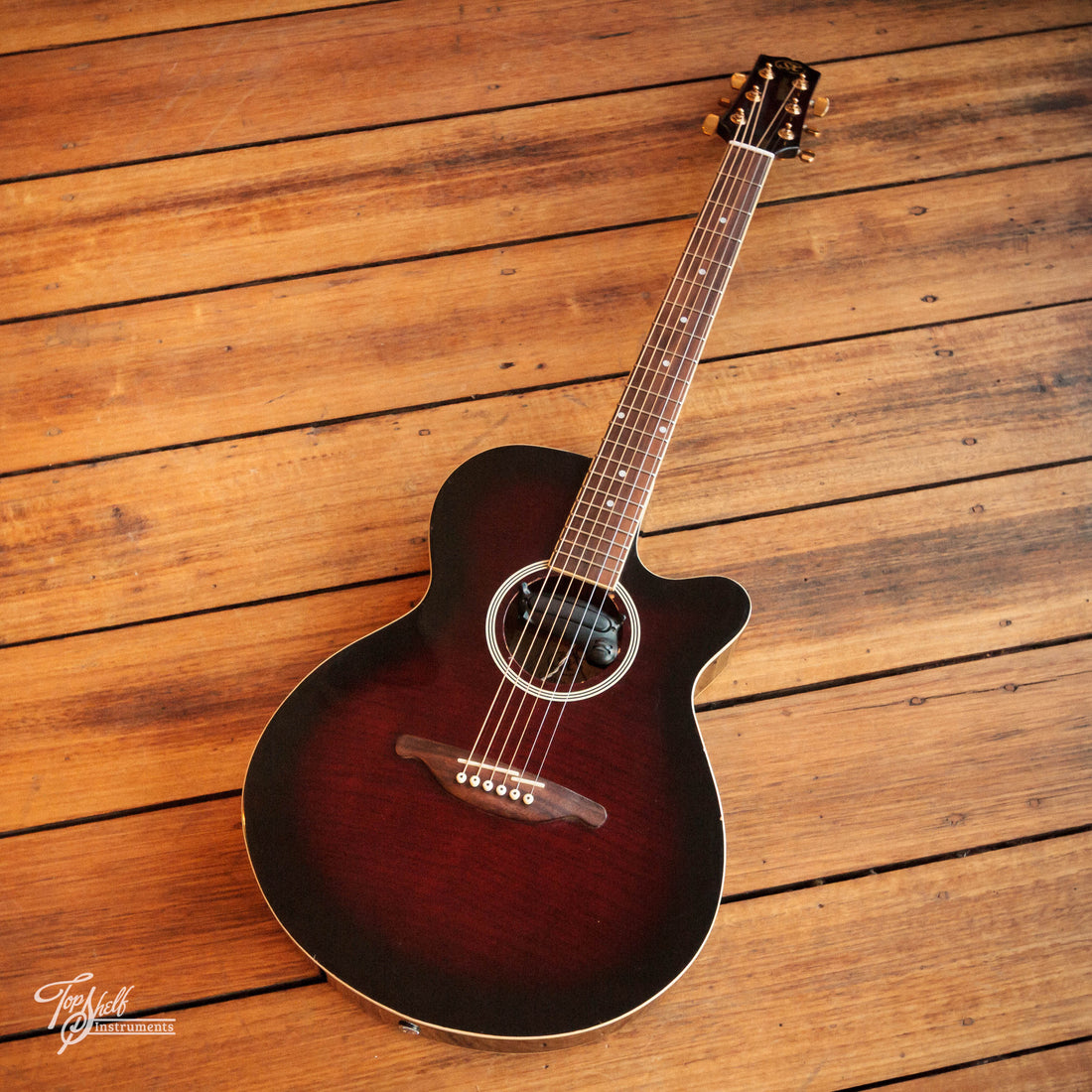 Essex Custom Guitars AE230WRS Acoustic/Electric Red Sunburst 2002