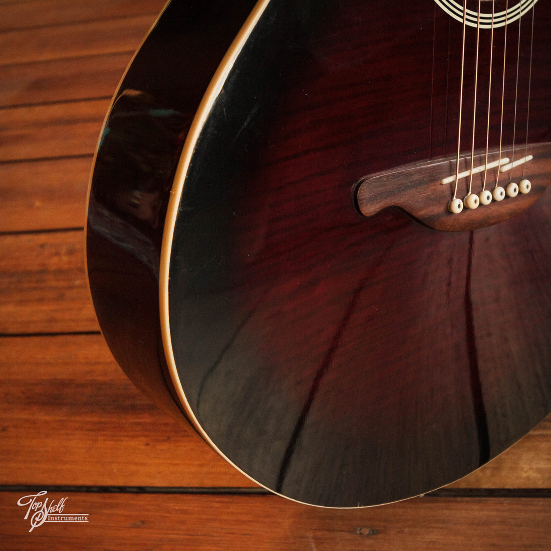 Essex Custom Guitars AE230WRS Acoustic/Electric Red Sunburst 2002
