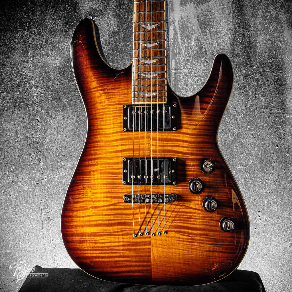 Schecter C-1+ Diamond Series Vintage Sunburst 2005