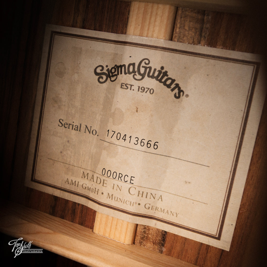 Sigma 000RCE Acoustic/Electric Natural 2017