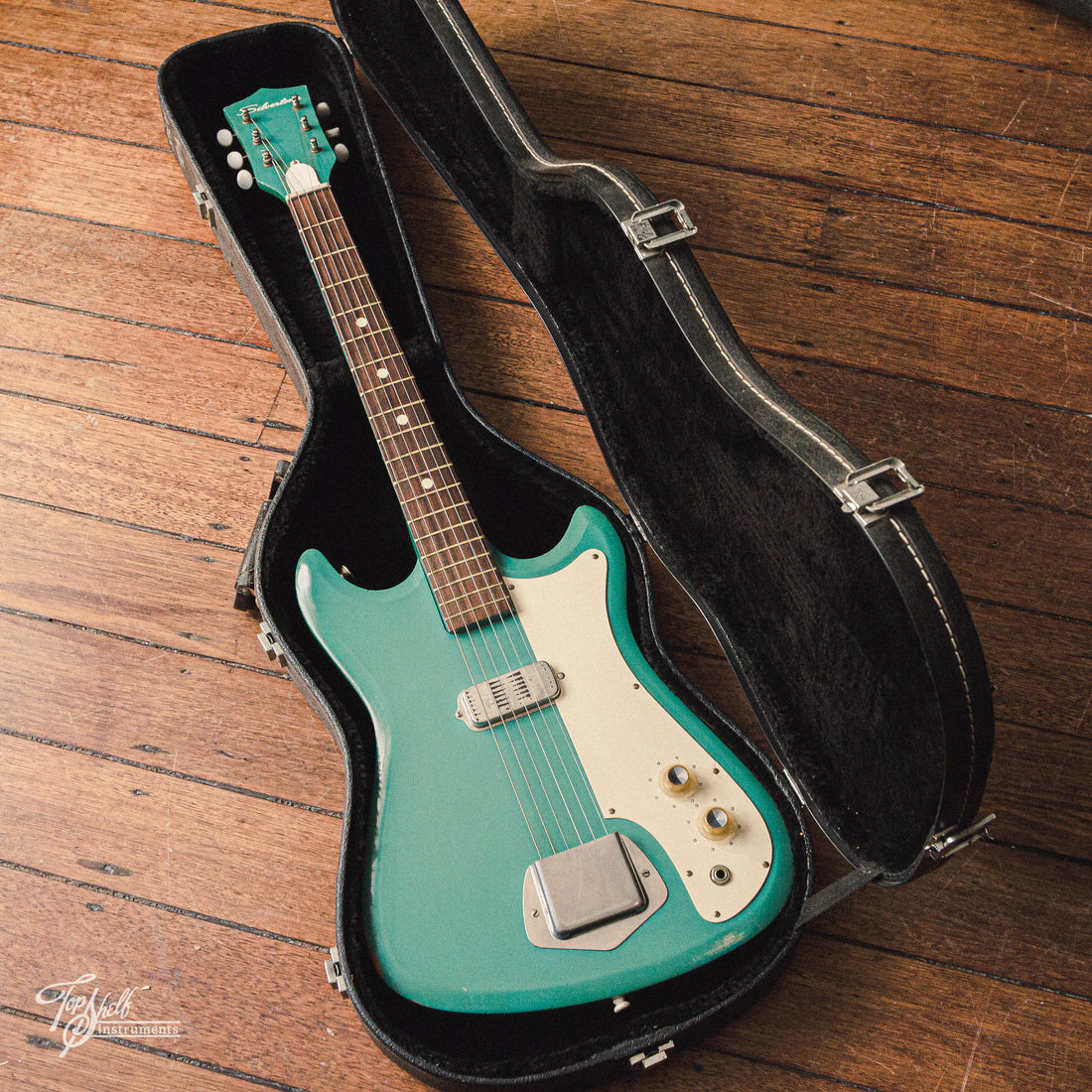 Silvertone 1413 Turquoise 1965