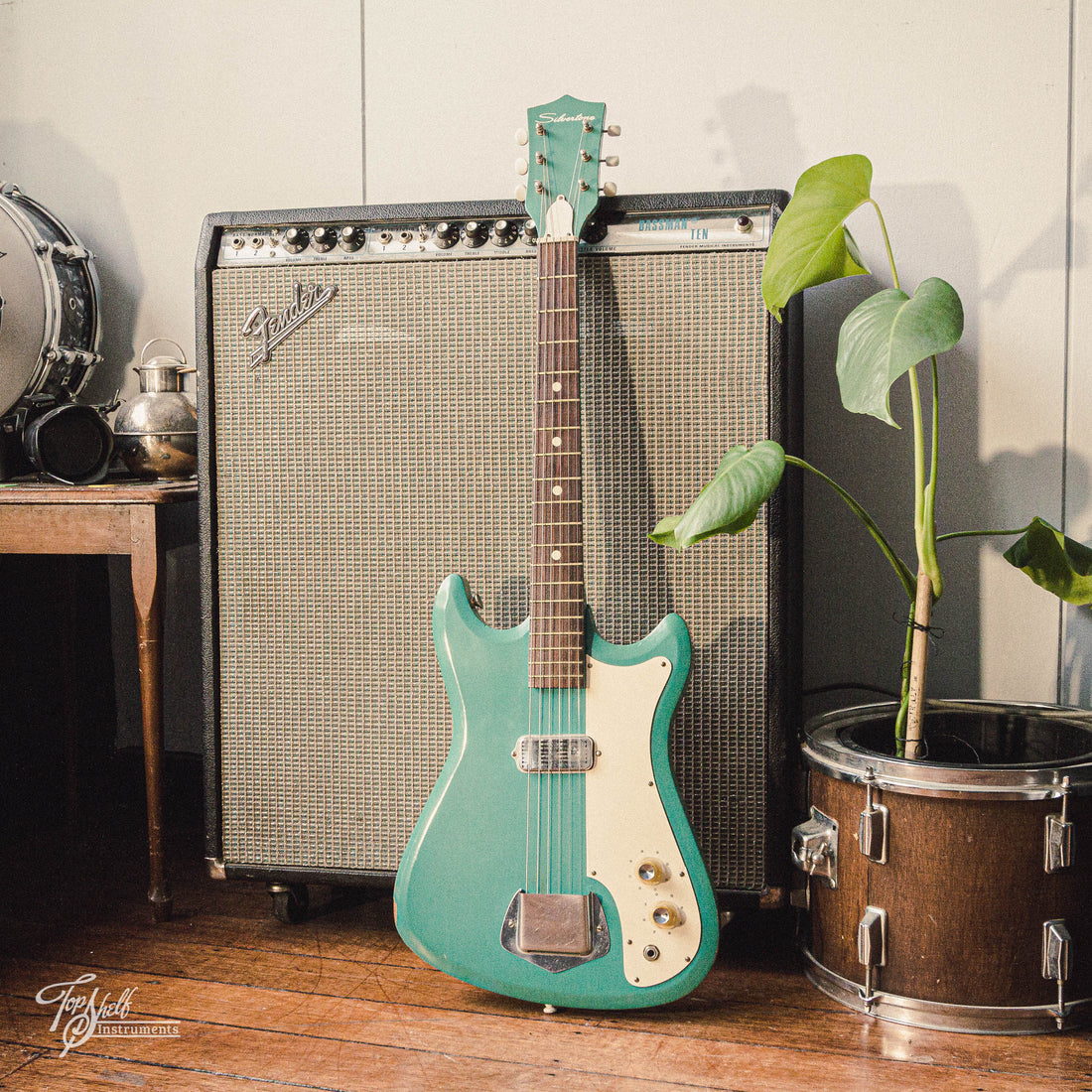 Silvertone 1413 Turquoise 1965