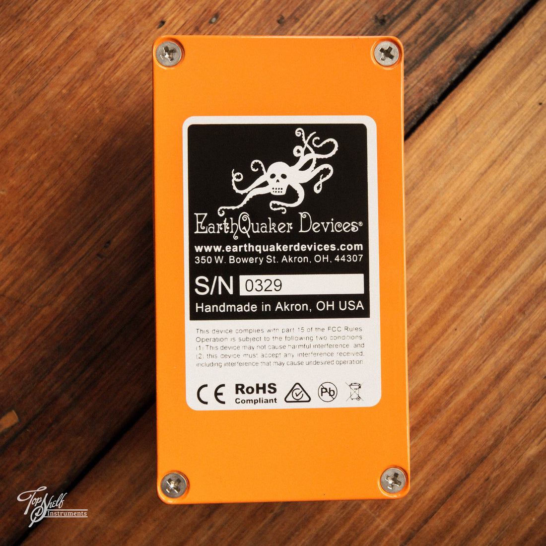 EarthQuaker Devices Special Cranker Overdrive Pedal