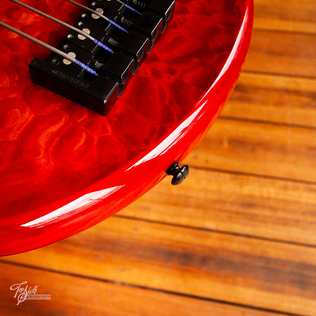 Spector Core 4 Fretless Quilt Cherry Burst 2011