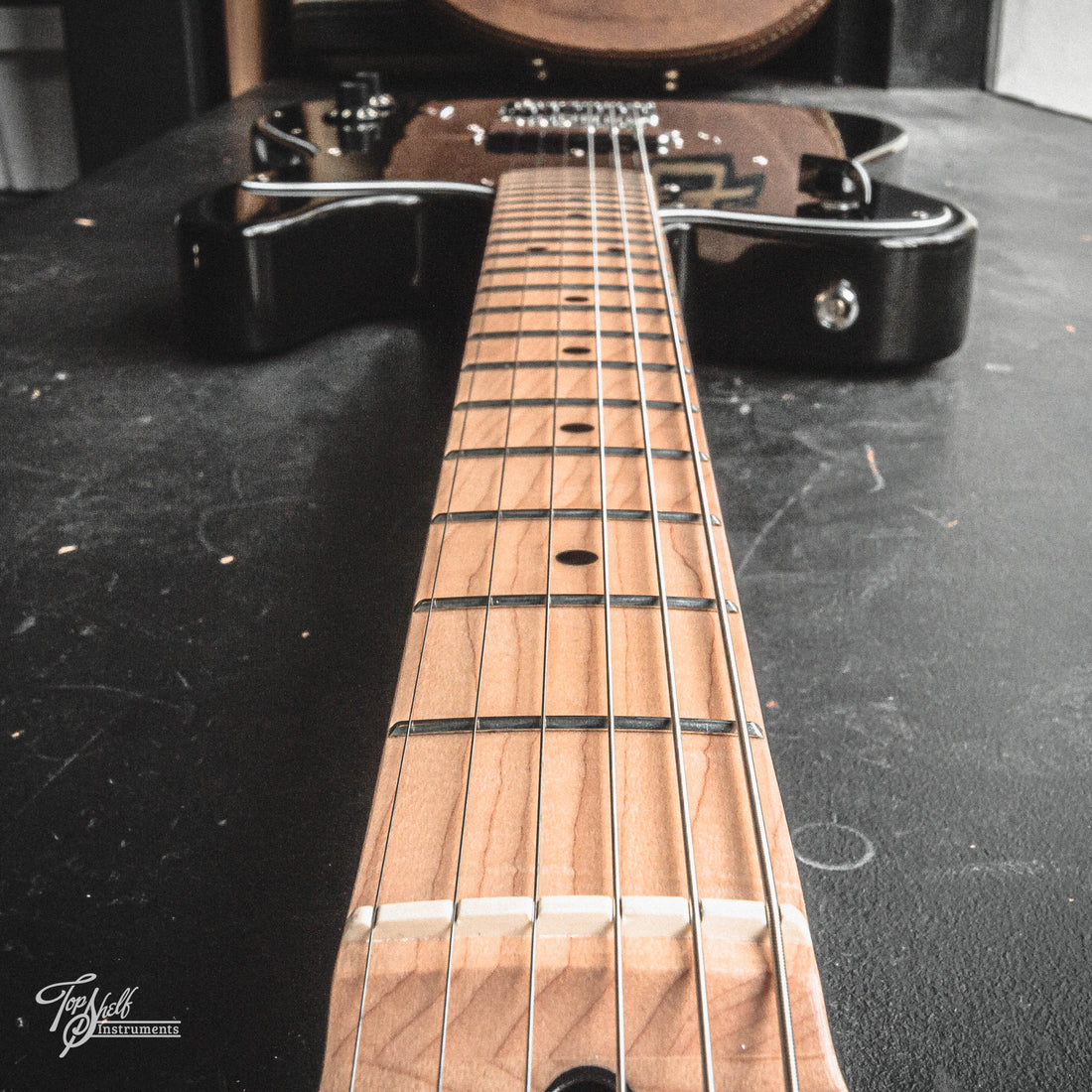 Squier Paranormal Esquire Deluxe Metallic Black 2023