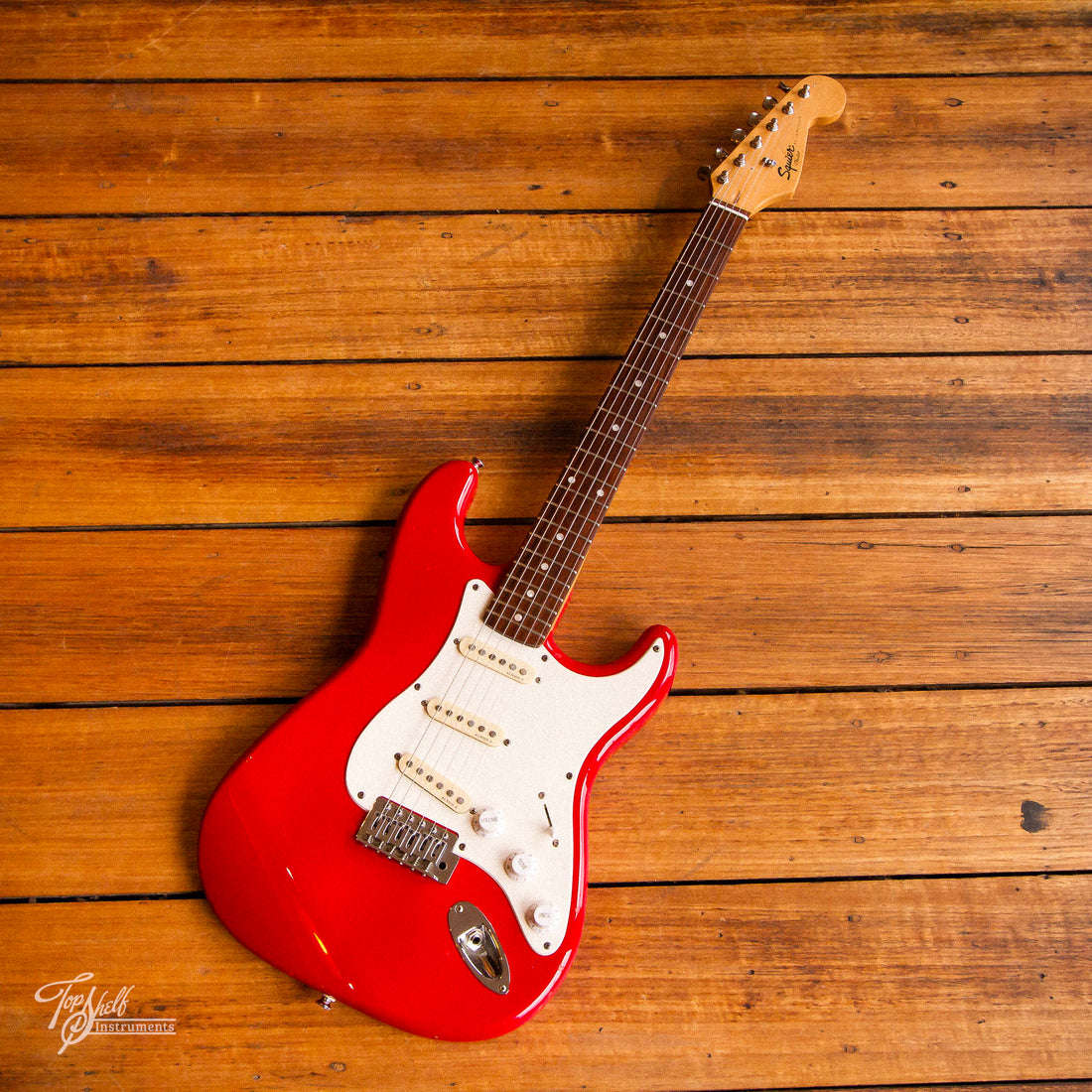 Squier Bullet Strat Fiesta Red 2015