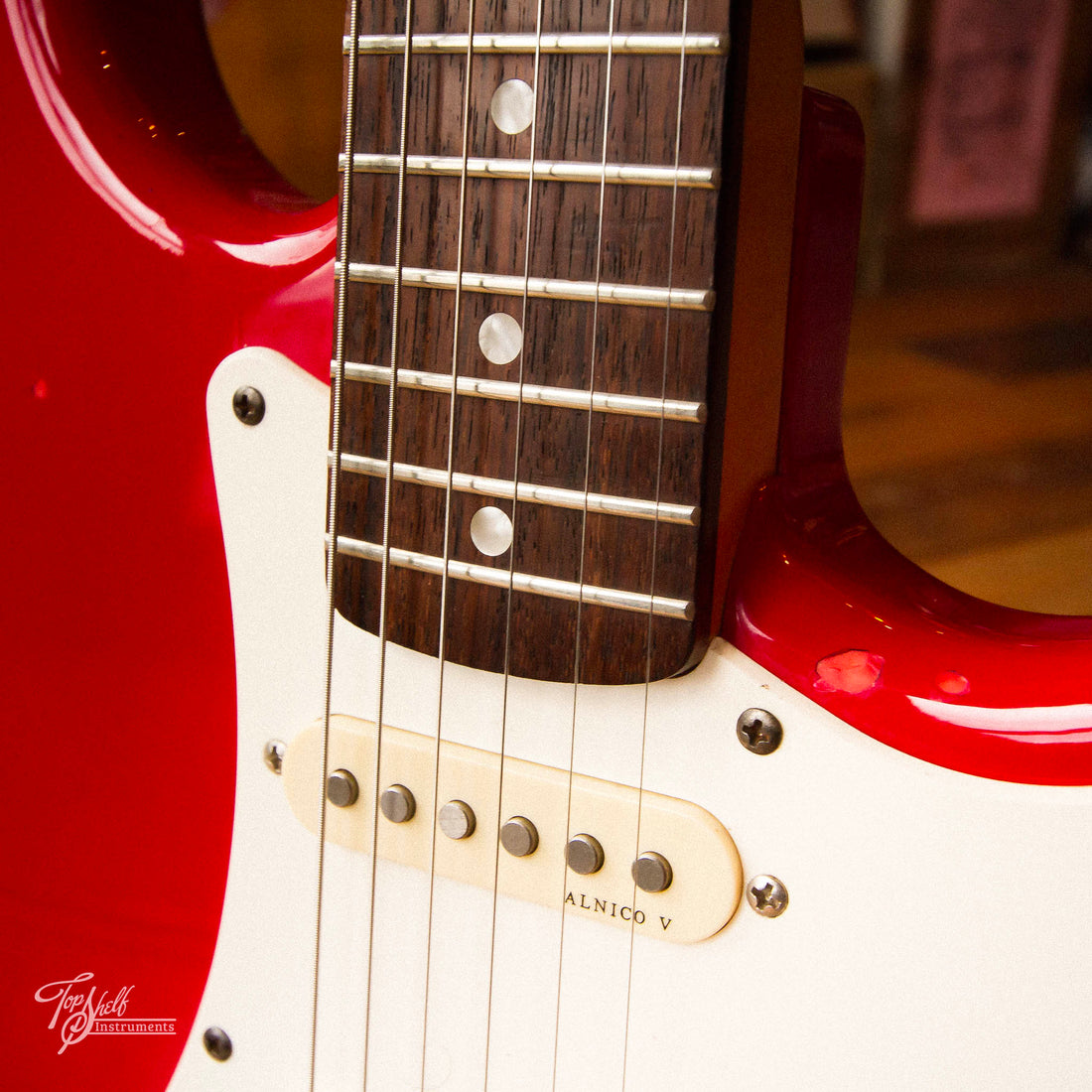 Squier Bullet Strat Fiesta Red 2015