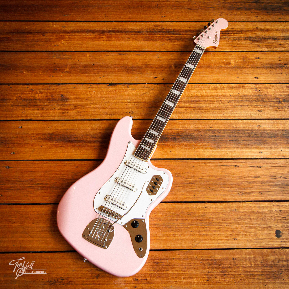 Squier Classic Vibe Bass VI FSR Shell Pink 2021