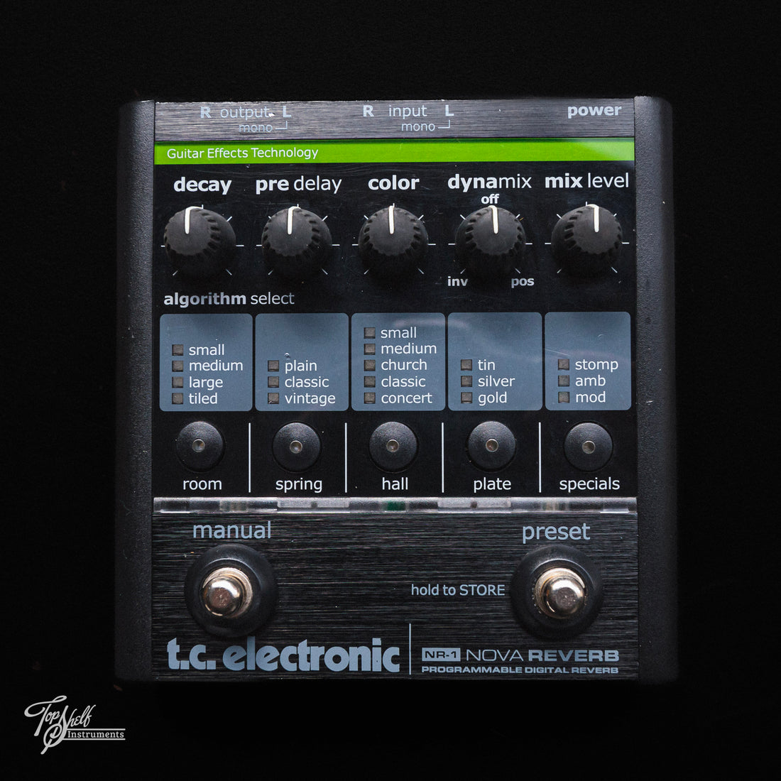 TC Electronic NR-1 Nova Reverb Programmable Digital Reverb 2021