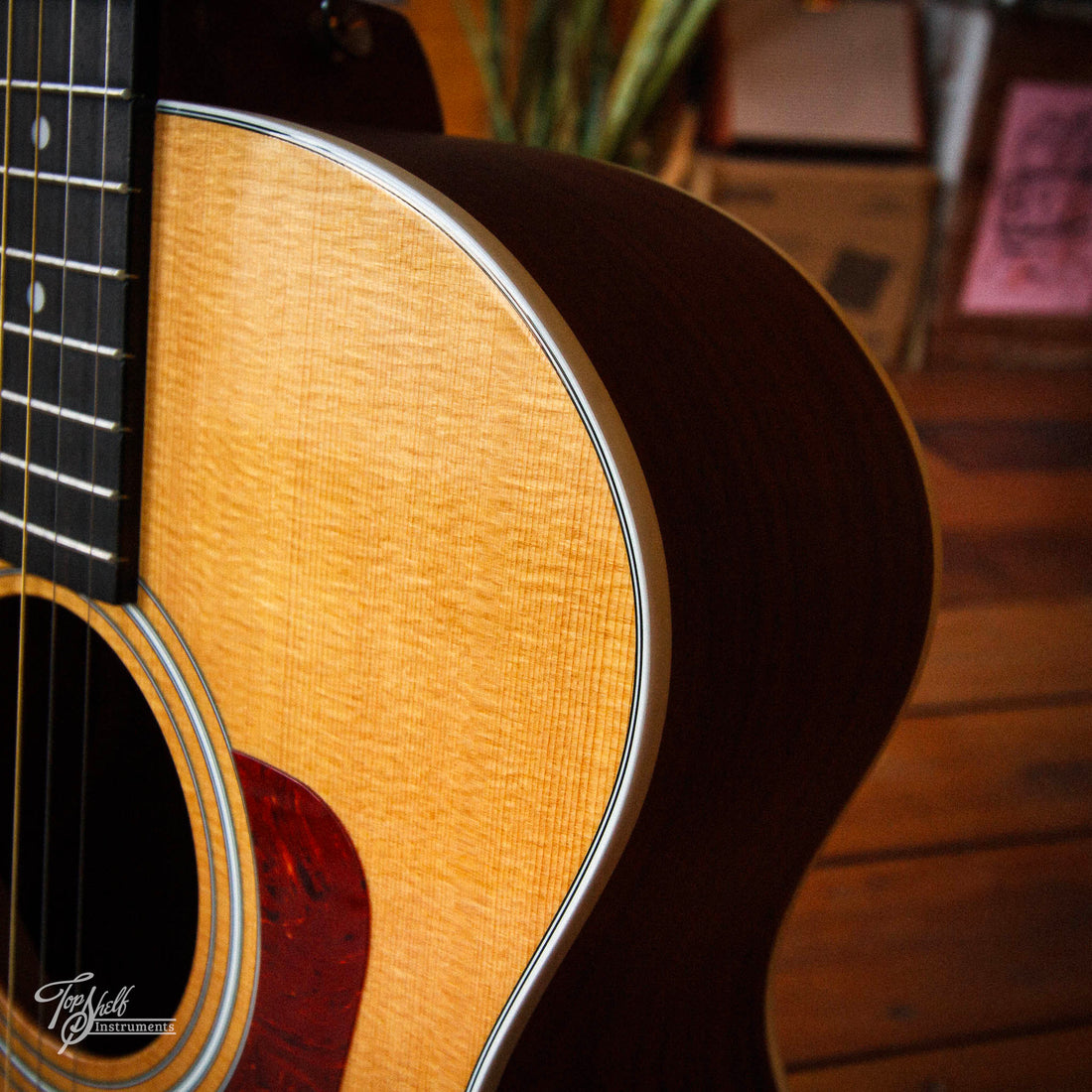 Taylor 214 Grand Auditorium Acoustic Natural 2010