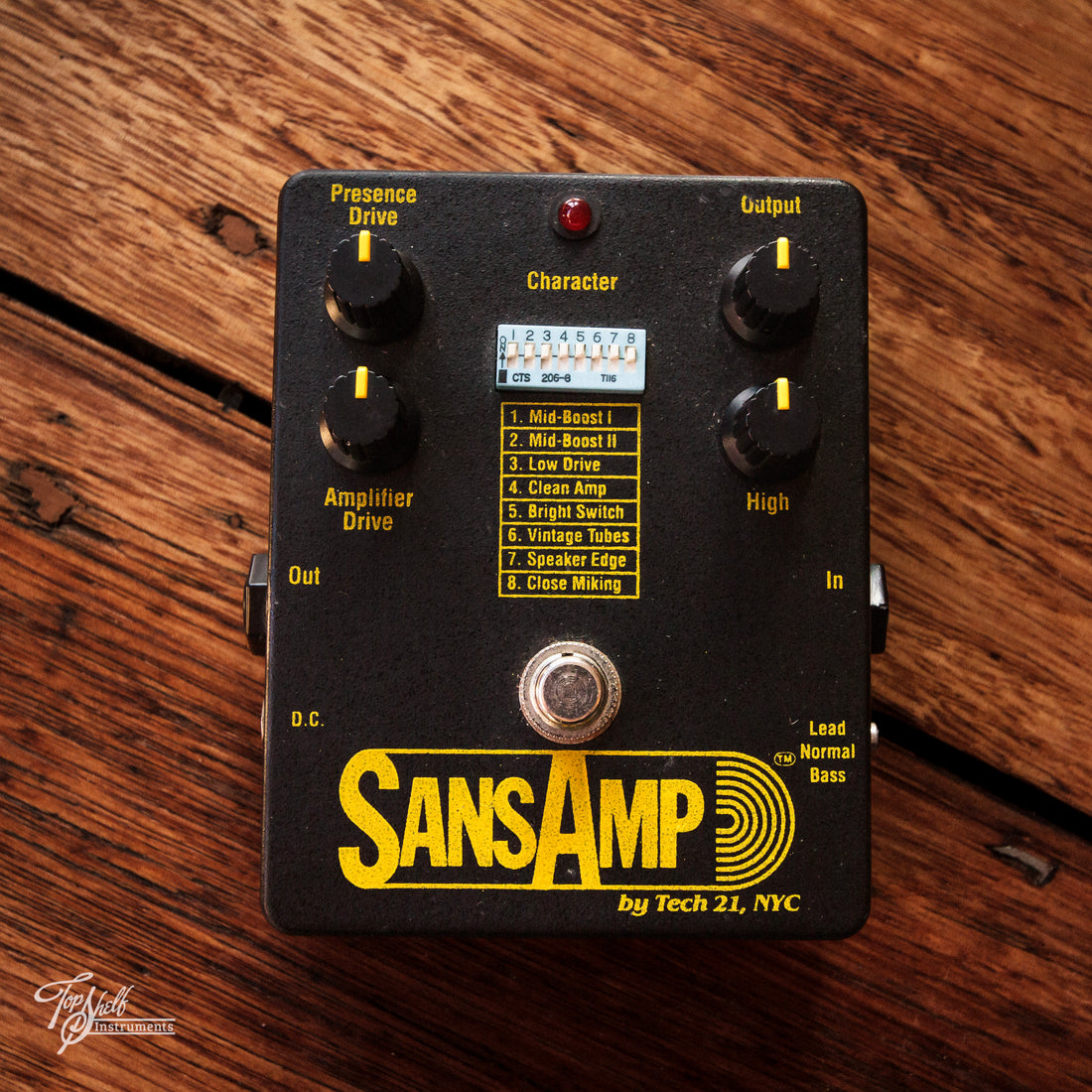 Tech 21 SansAmp Original Amp Simulator Pedal