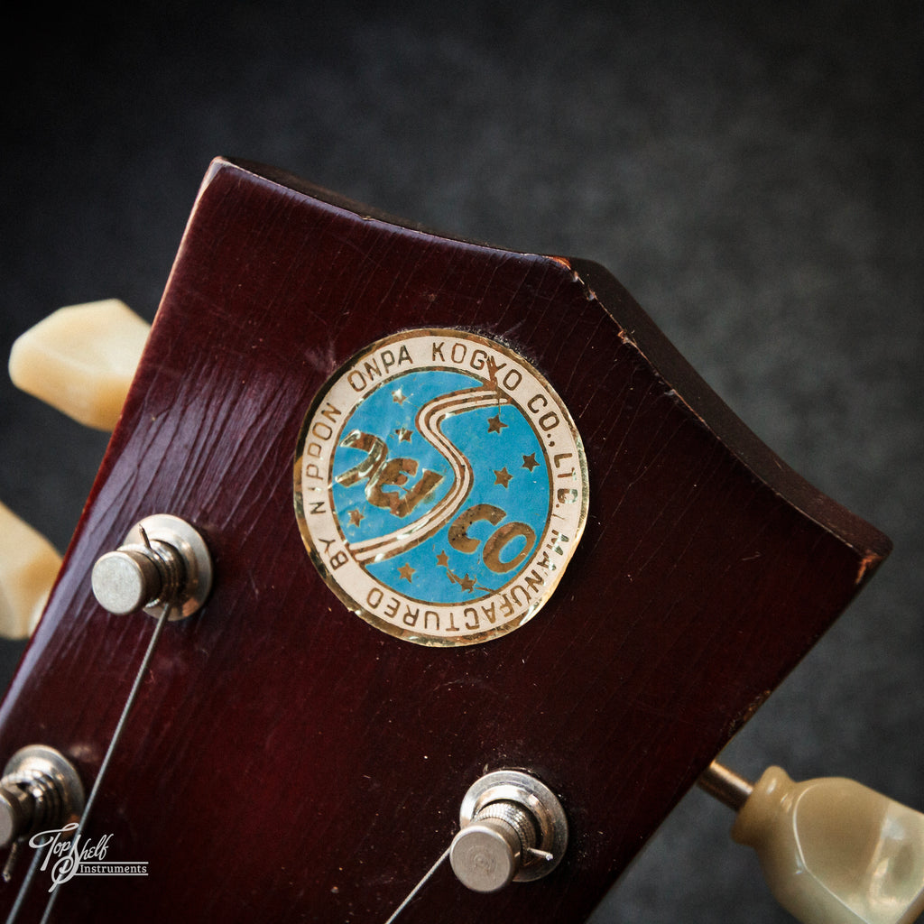 Teisco Model 14 Hollow Body Sunburst 1967