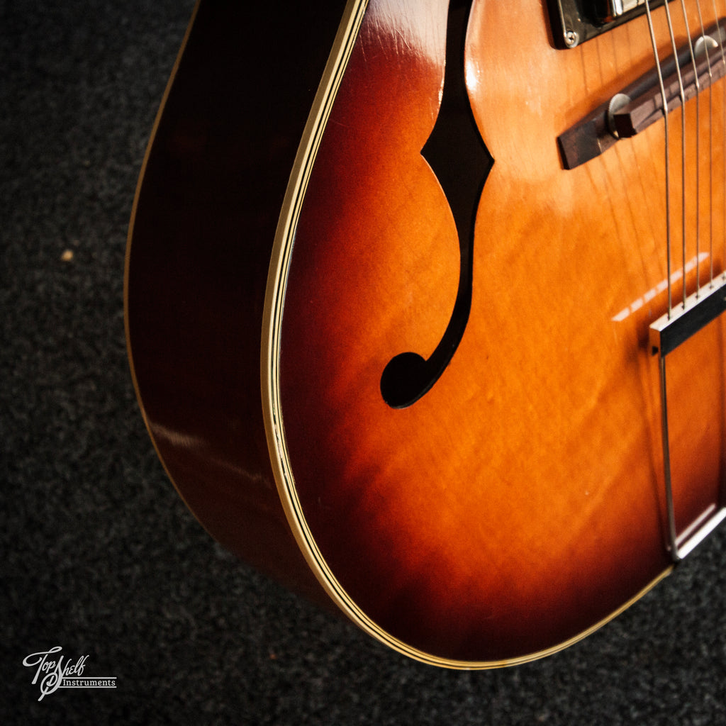 Teisco Model 14 Hollow Body Sunburst 1967