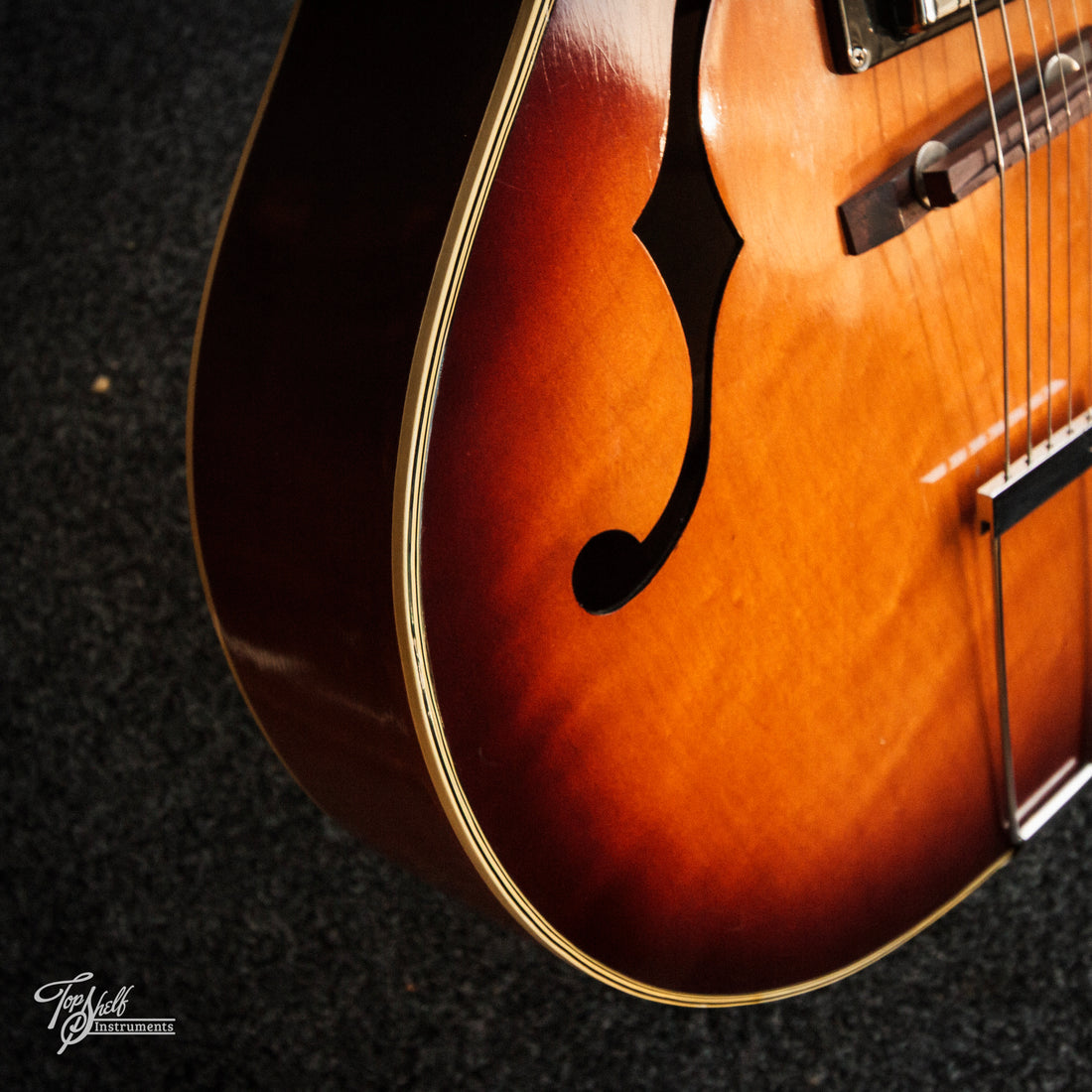 Teisco Model 14 Hollow Body Sunburst 1967